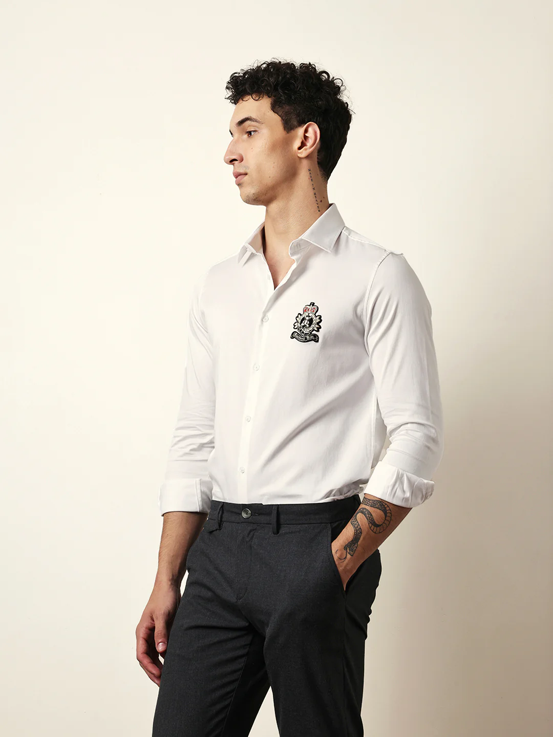 Men Modern Fit Casual Shirt - Image 4