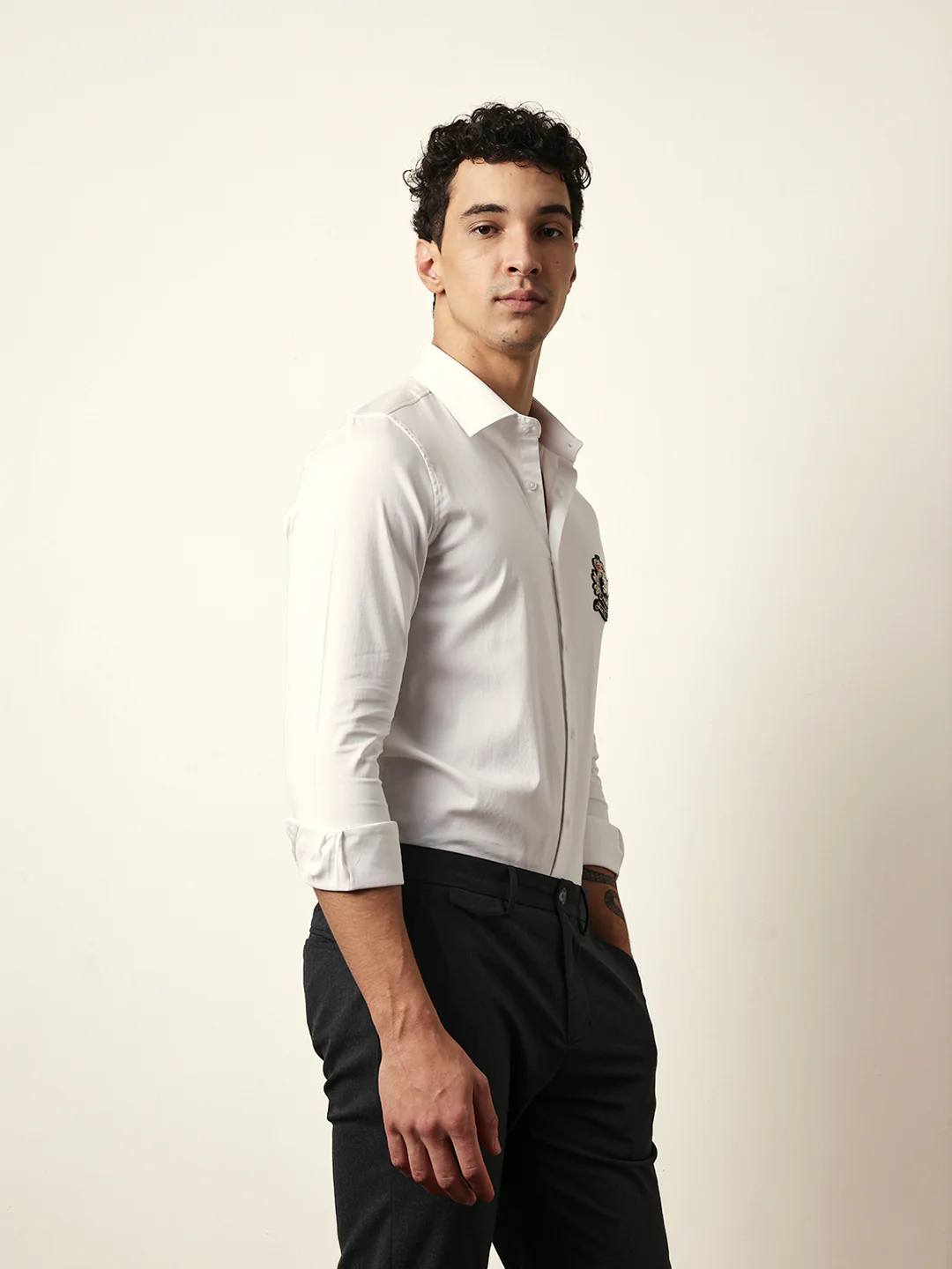 Men Modern Fit Casual Shirt - Image 5