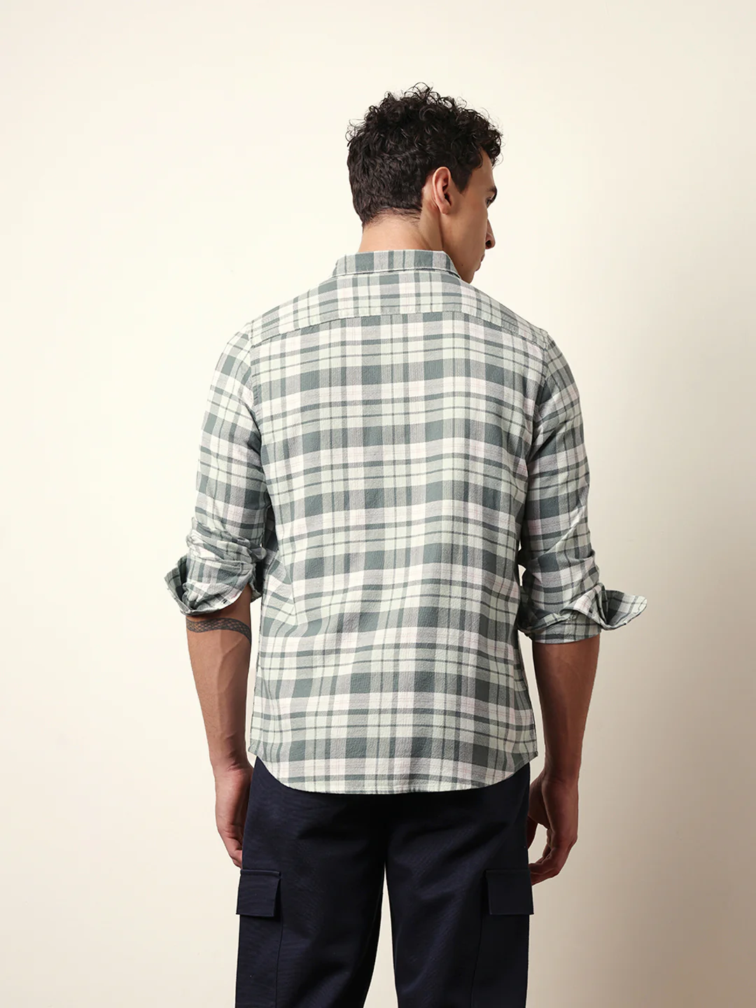 Men Modern Fit Casual Shirt - Image 7