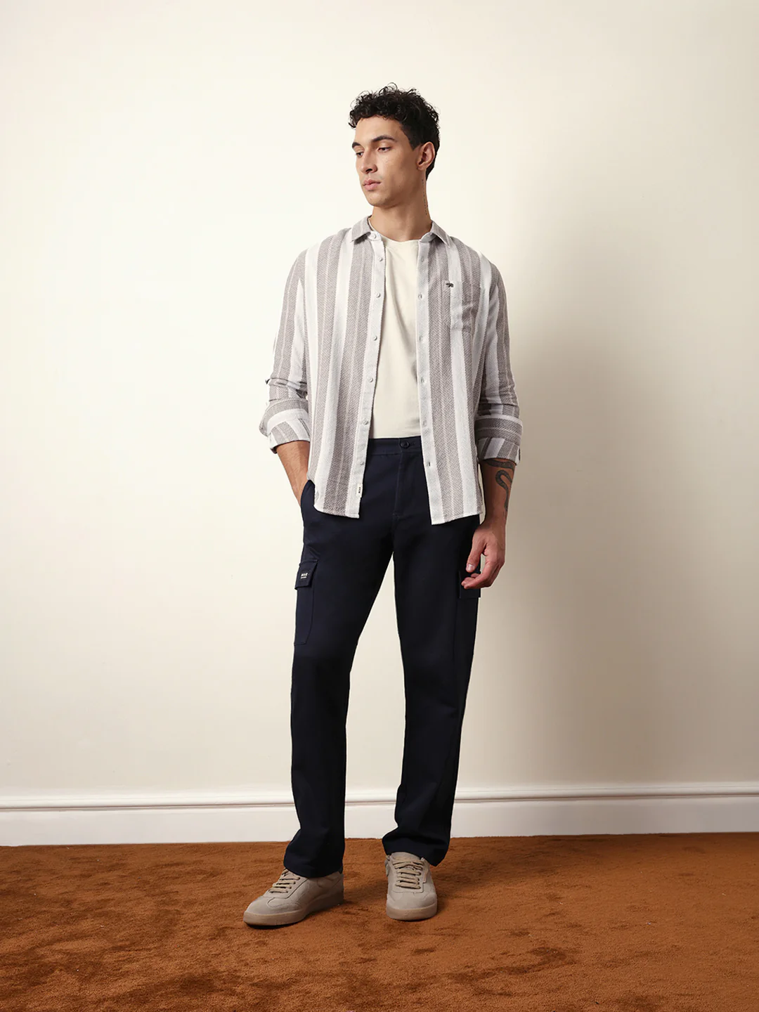 Men Modern Fit Casual Shirt - Image 8