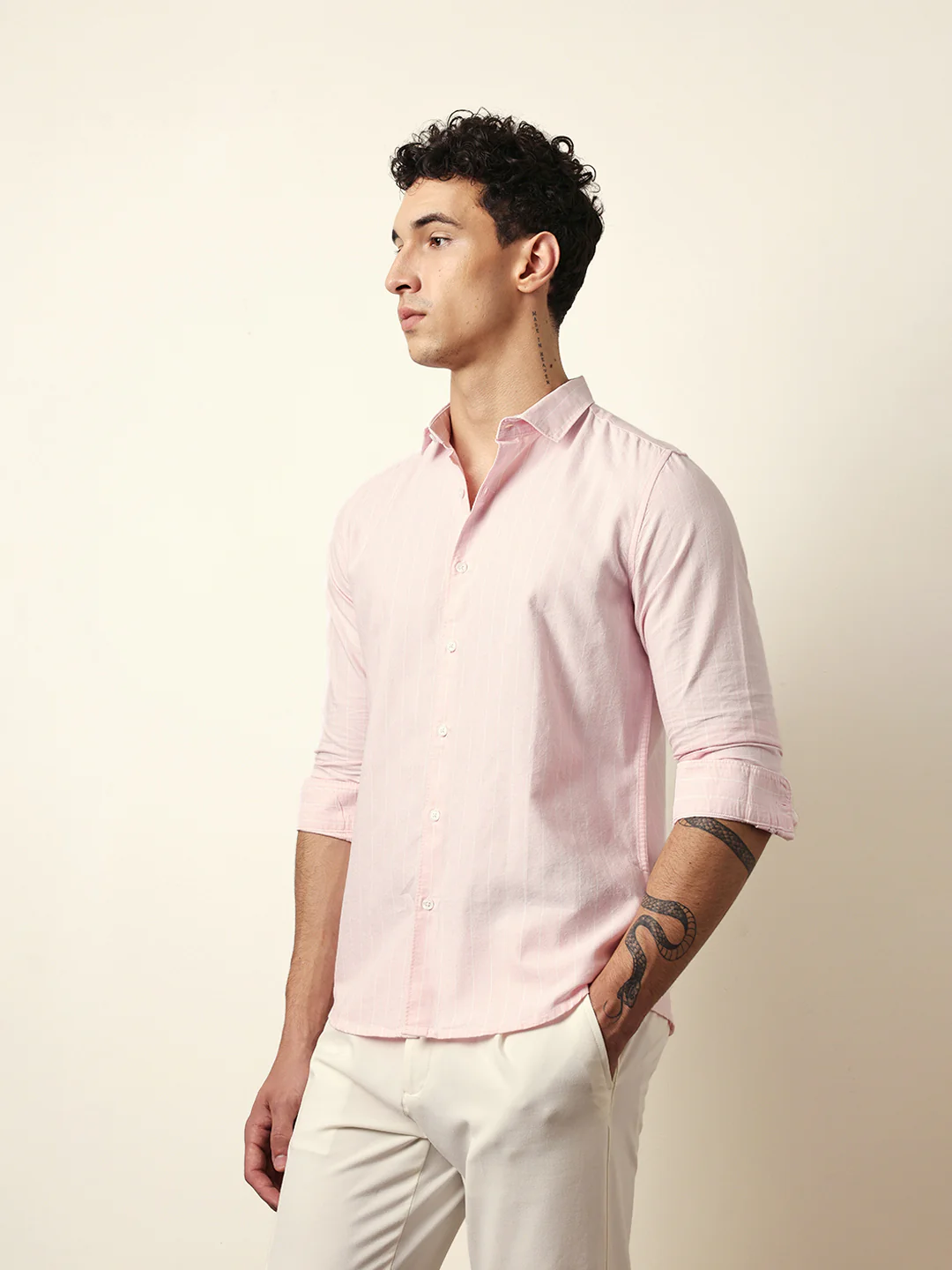 Men Modern Fit Casual Shirt - Image 4