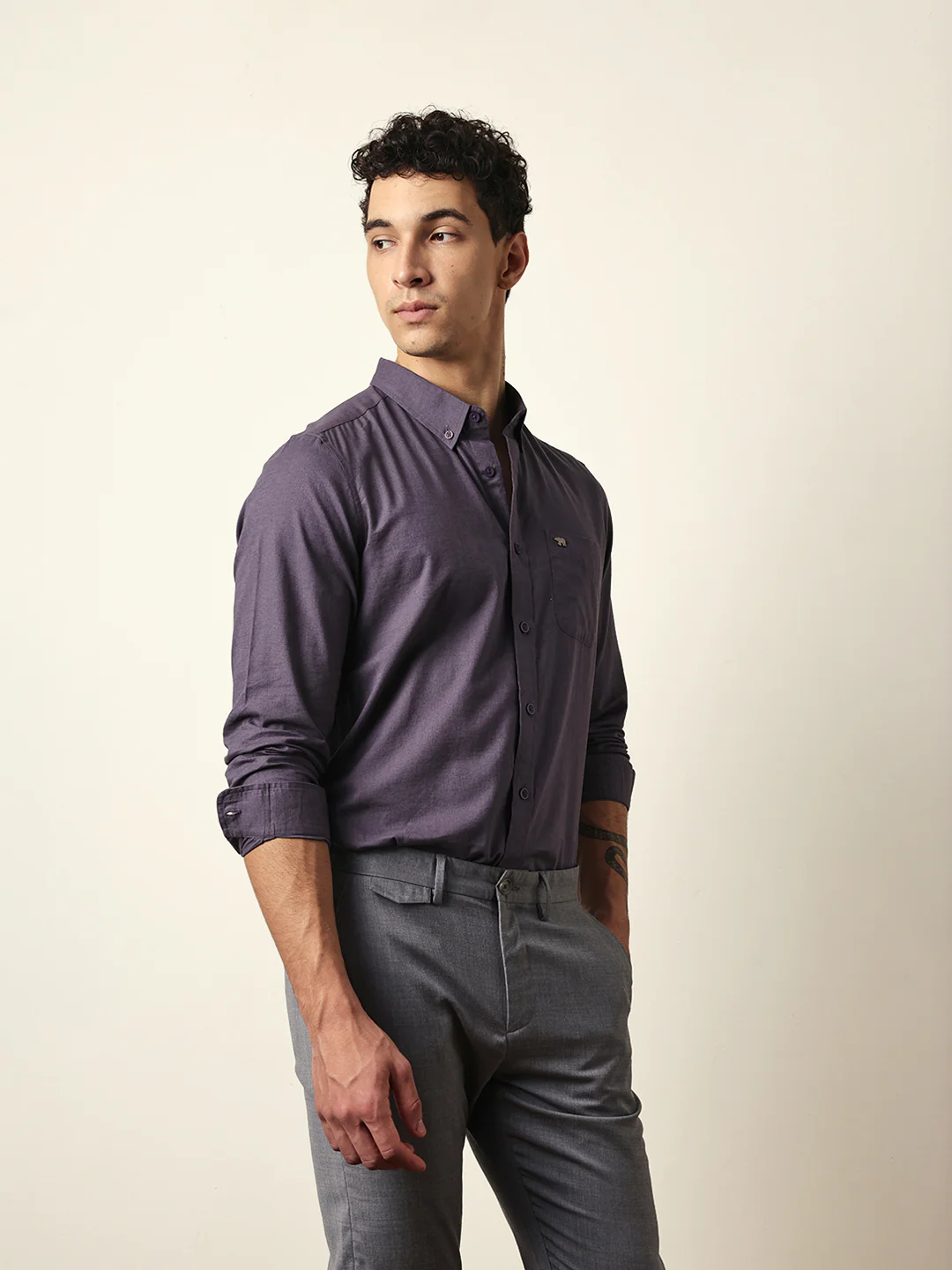 Men Modern Fit Casual Shirt - Image 5