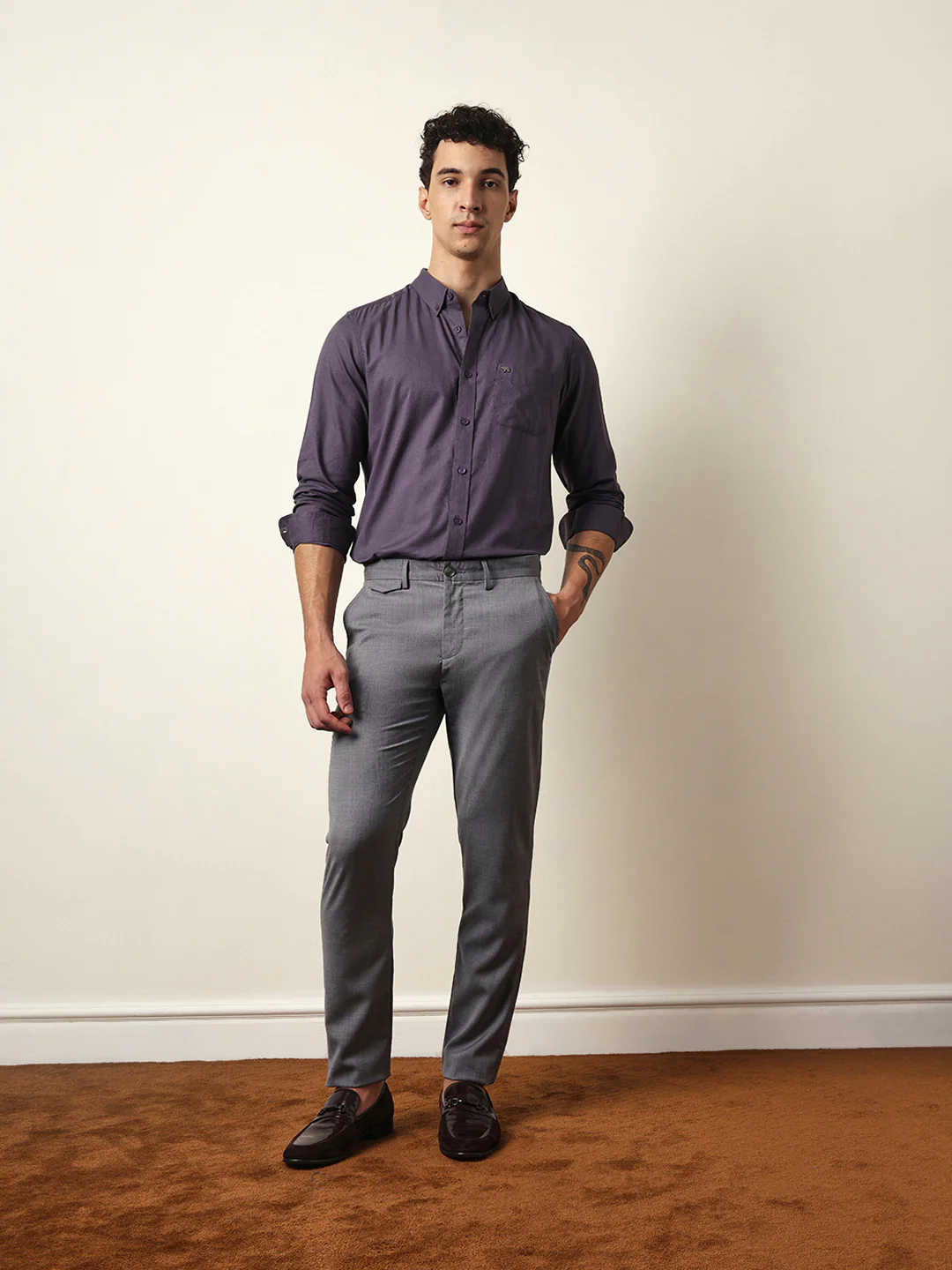 Men Modern Fit Casual Shirt - Image 8
