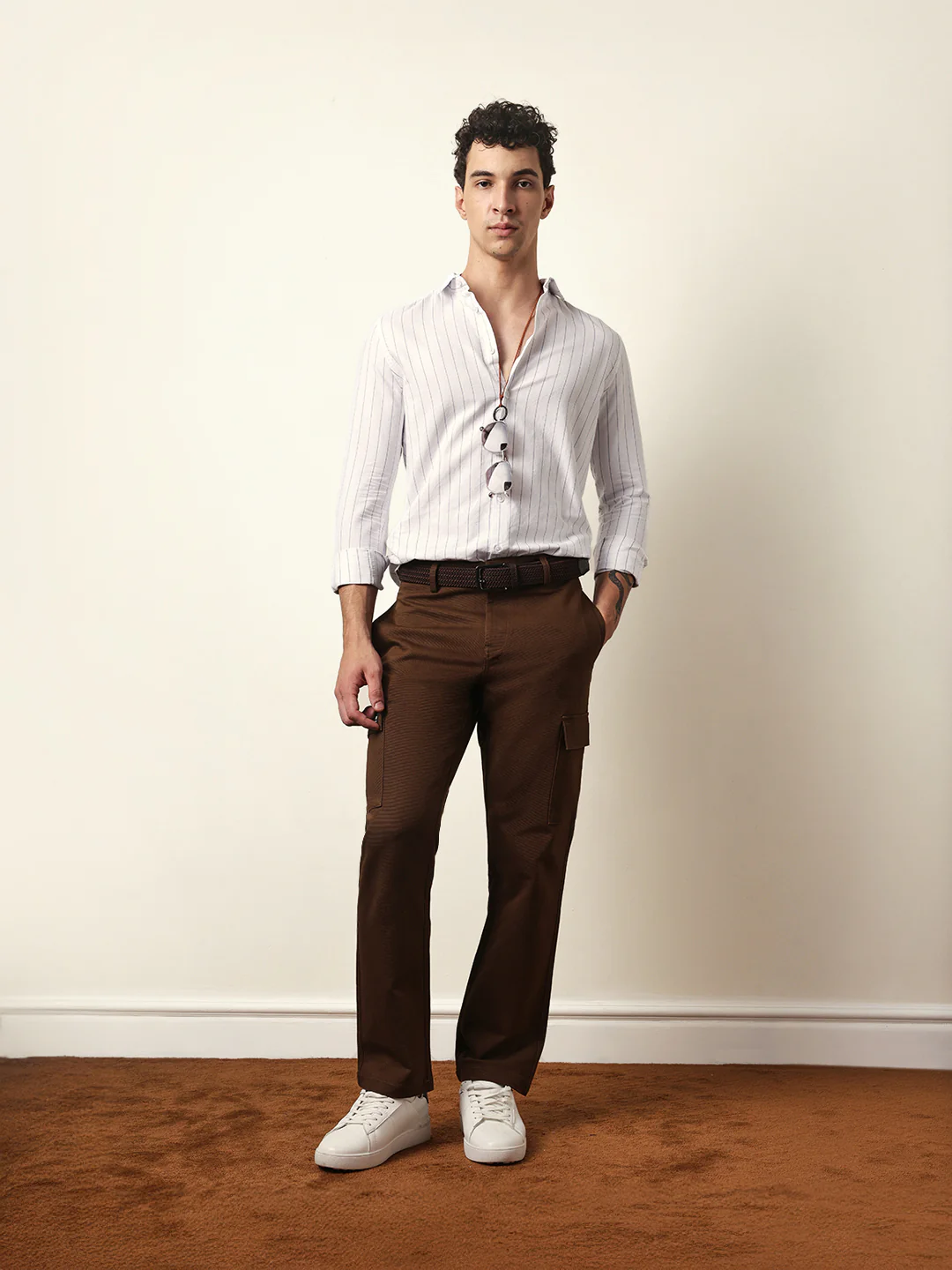 Men Modern Fit Casual Shirt - Image 2