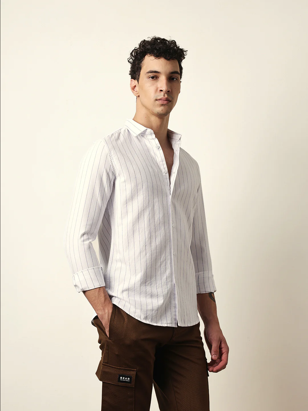 Men Modern Fit Casual Shirt - Image 5
