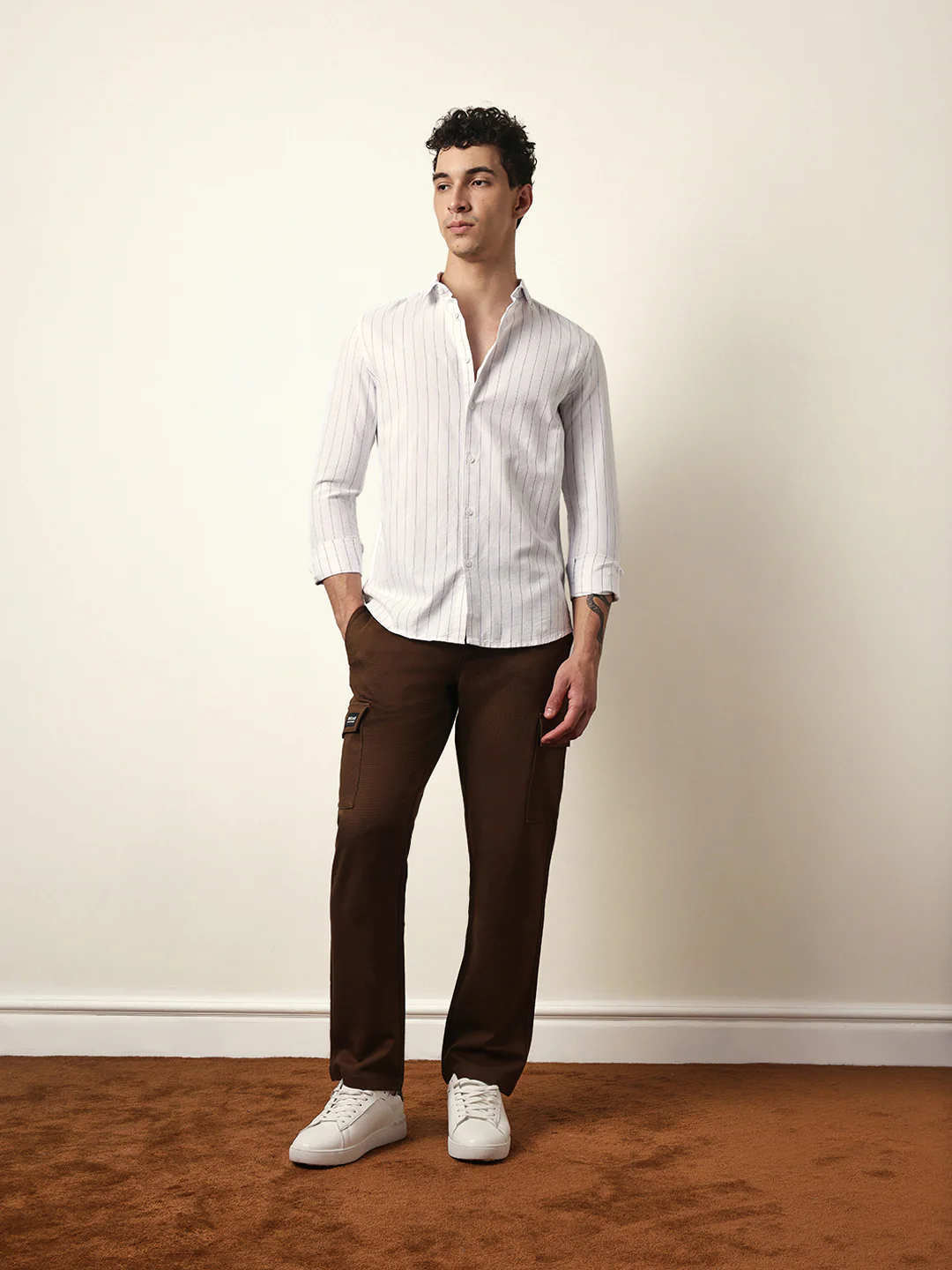 Men Modern Fit Casual Shirt - Image 8