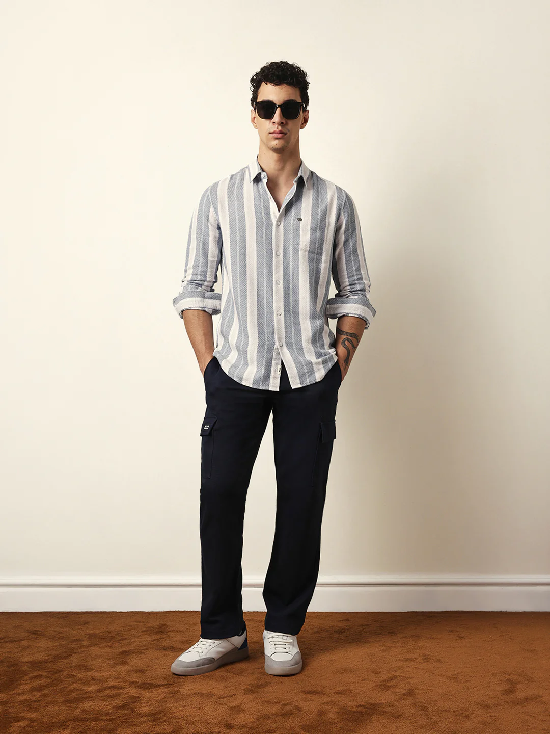 Men Modern Fit Casual Shirt - Image 2