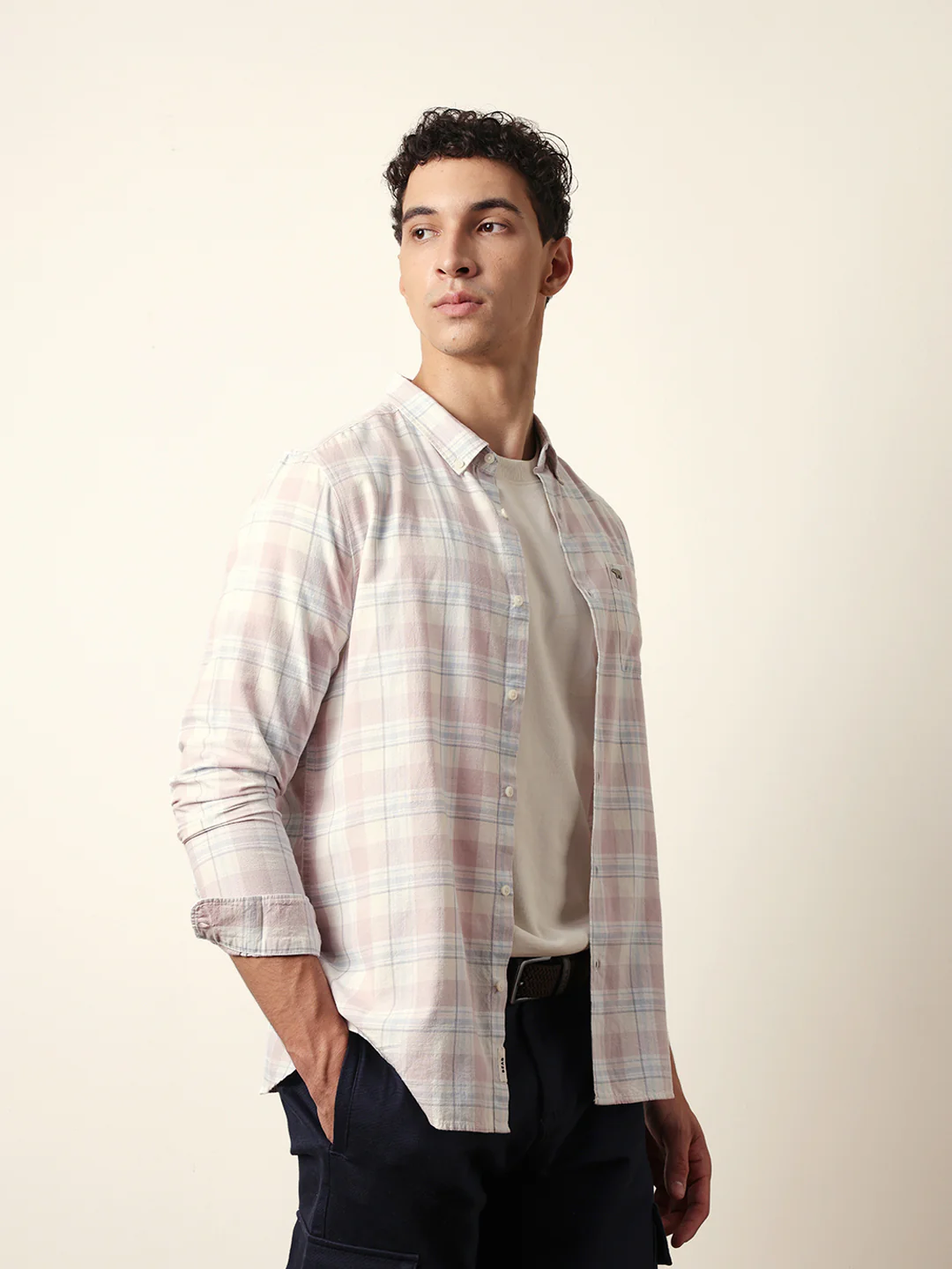 Men Modern Fit Casual Shirt - Image 5