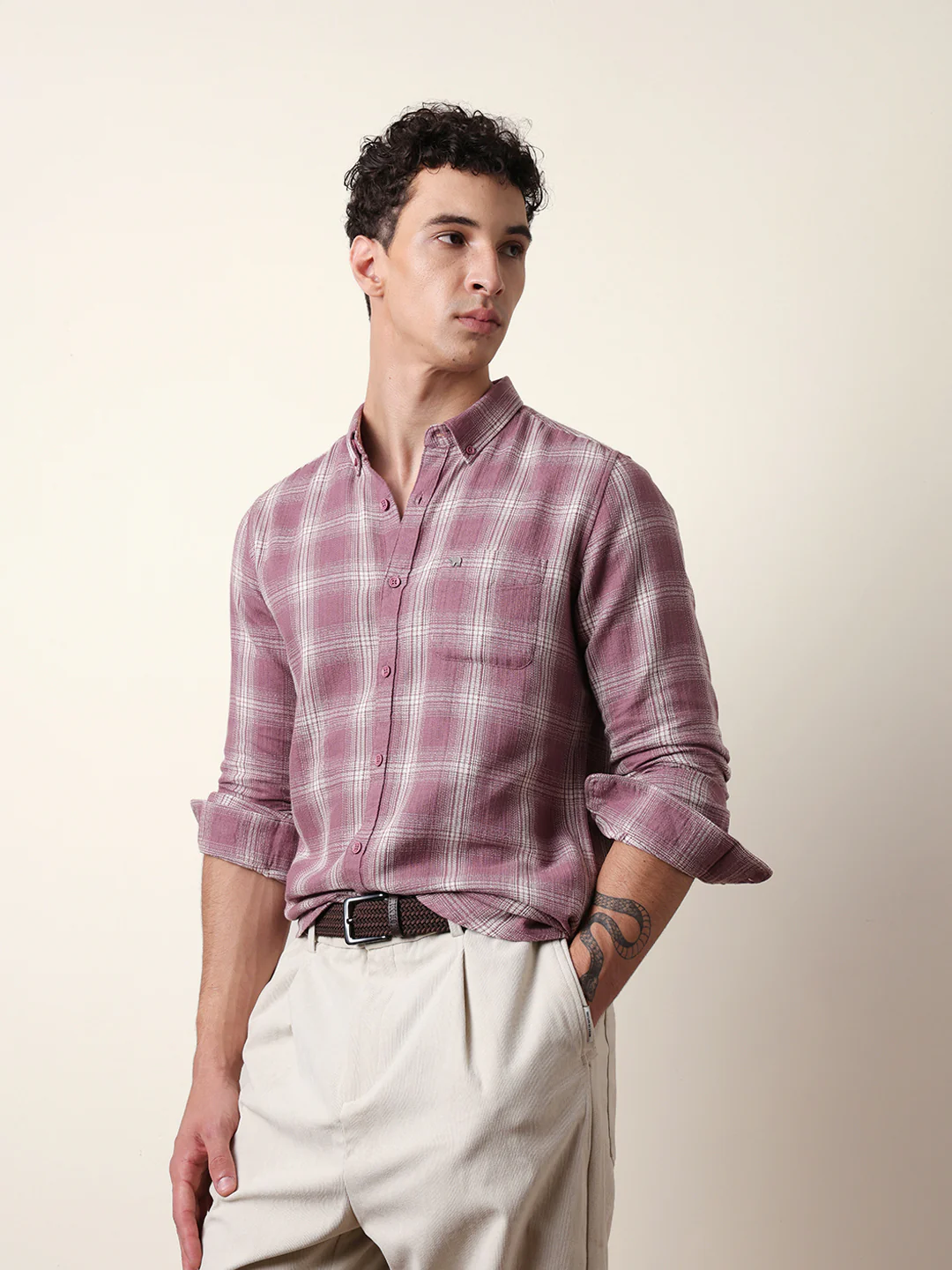 Men Modern Fit Casual Shirt - Image 4