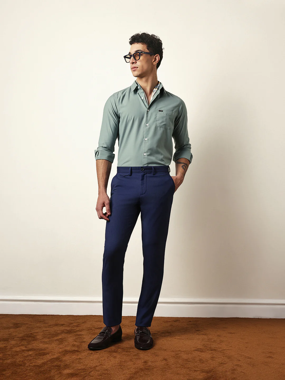 Men Modern Fit Casual Shirt - Image 2
