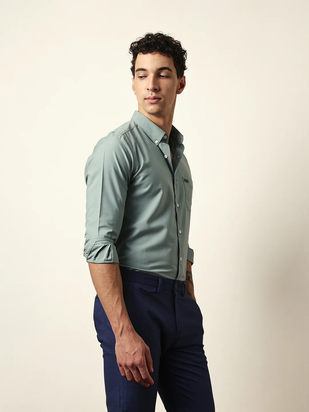 Men Modern Fit Casual Shirt - Image 5