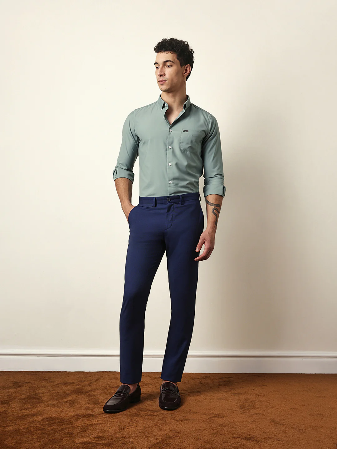 Men Modern Fit Casual Shirt - Image 8
