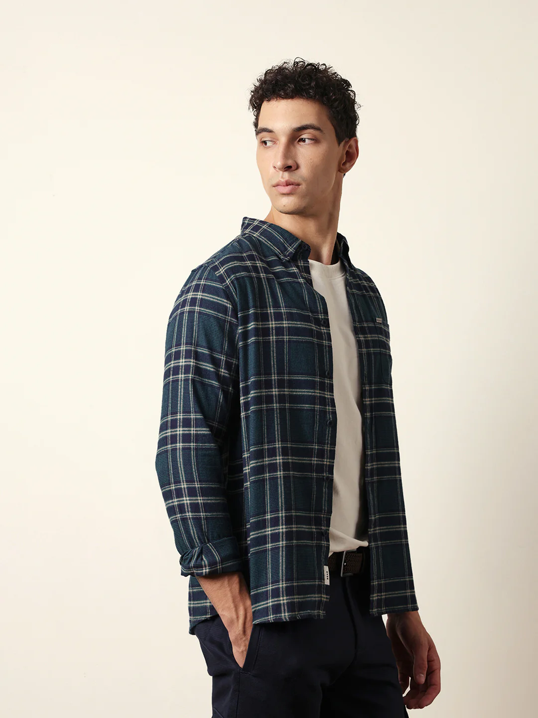 Men Modern Fit Casual Shirt - Image 5