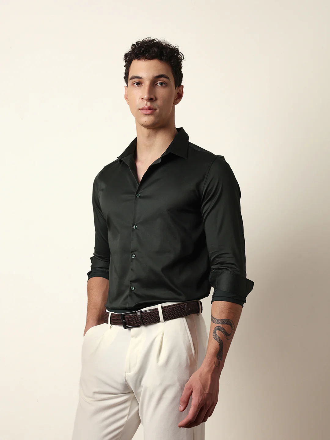 Men Modern Fit Casual Shirt - Image 4