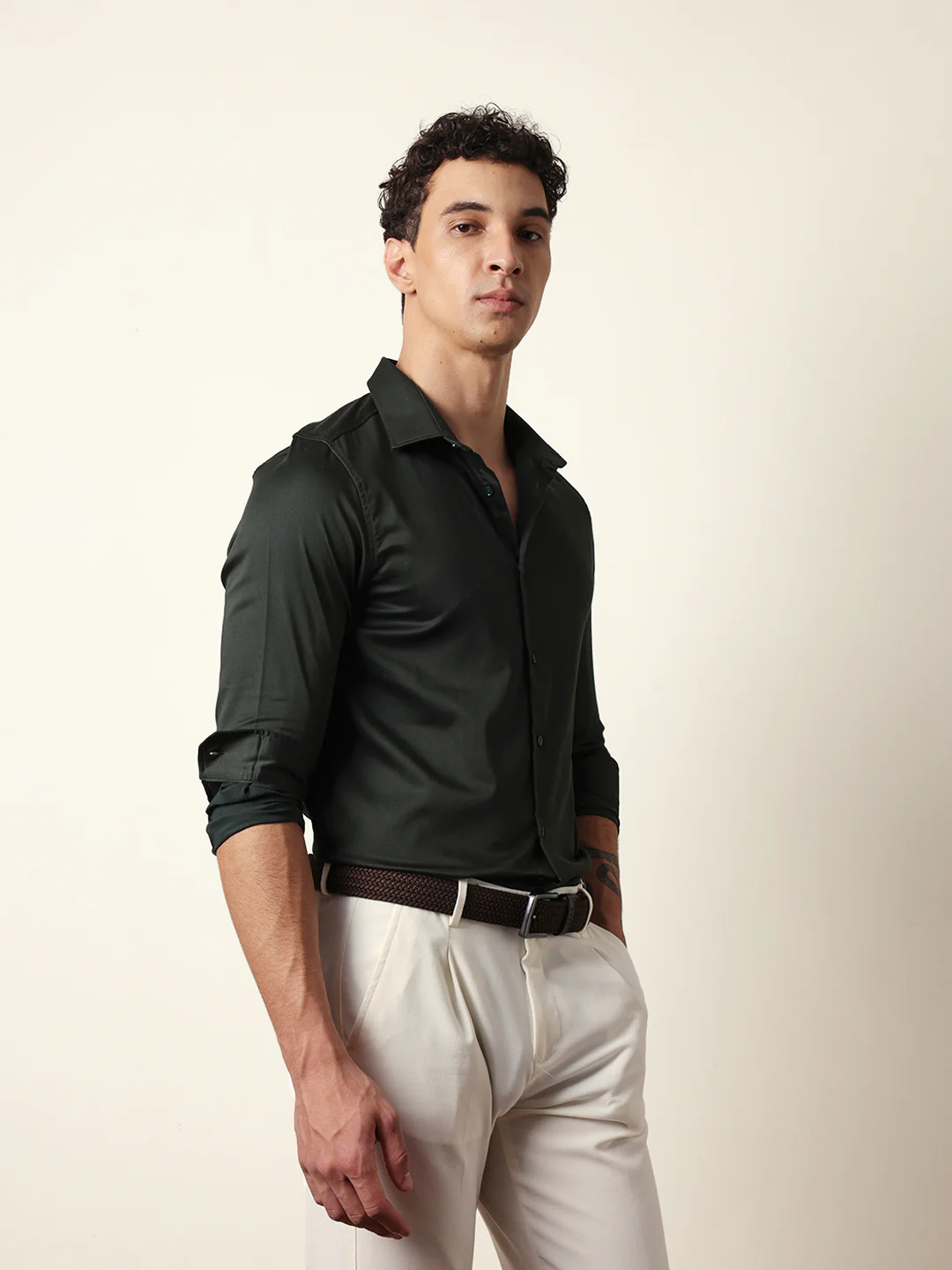 Men Modern Fit Casual Shirt - Image 5