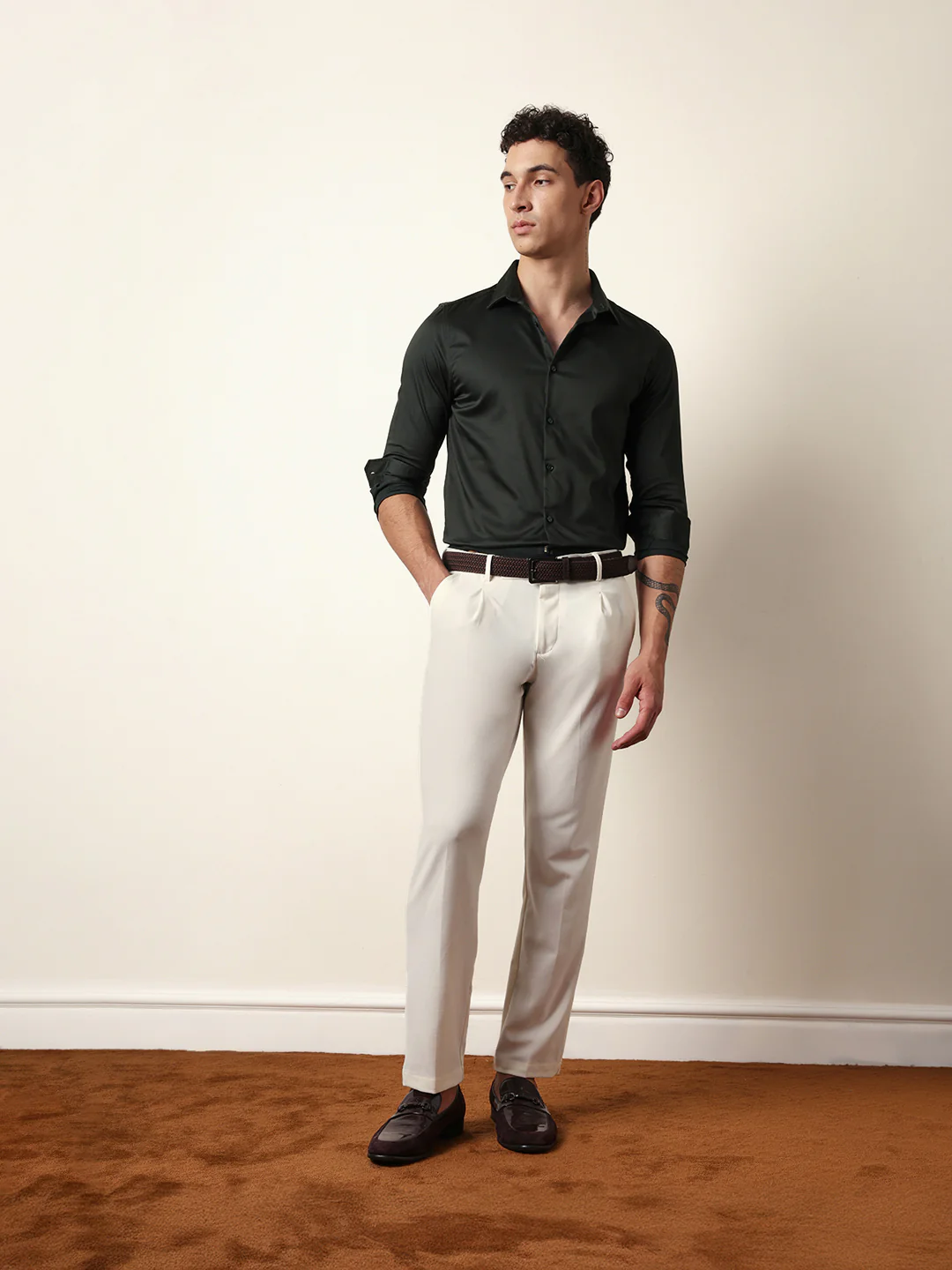 Men Modern Fit Casual Shirt - Image 8
