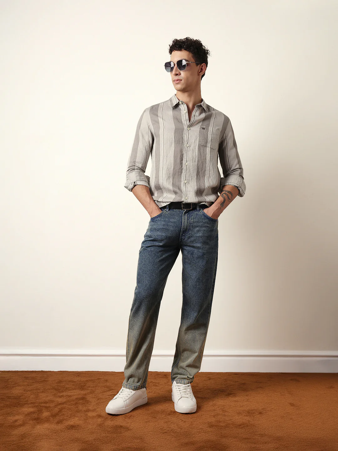 Men Modern Fit Casual Shirt - Image 2