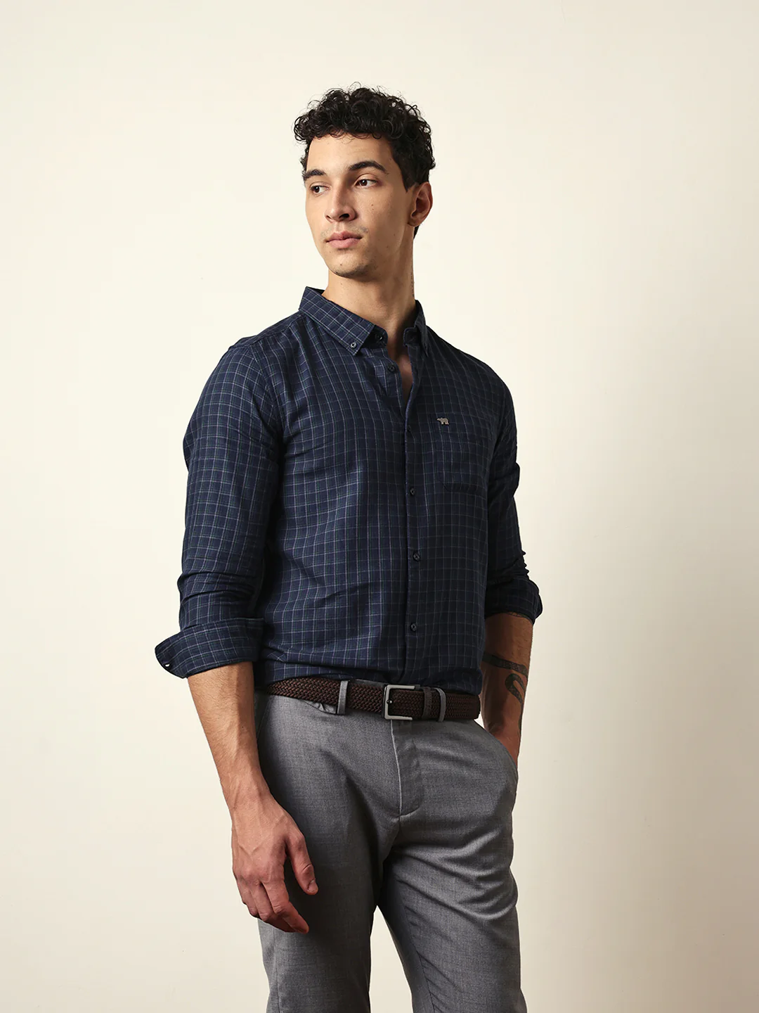 Men Modern Fit Casual Shirt - Image 5