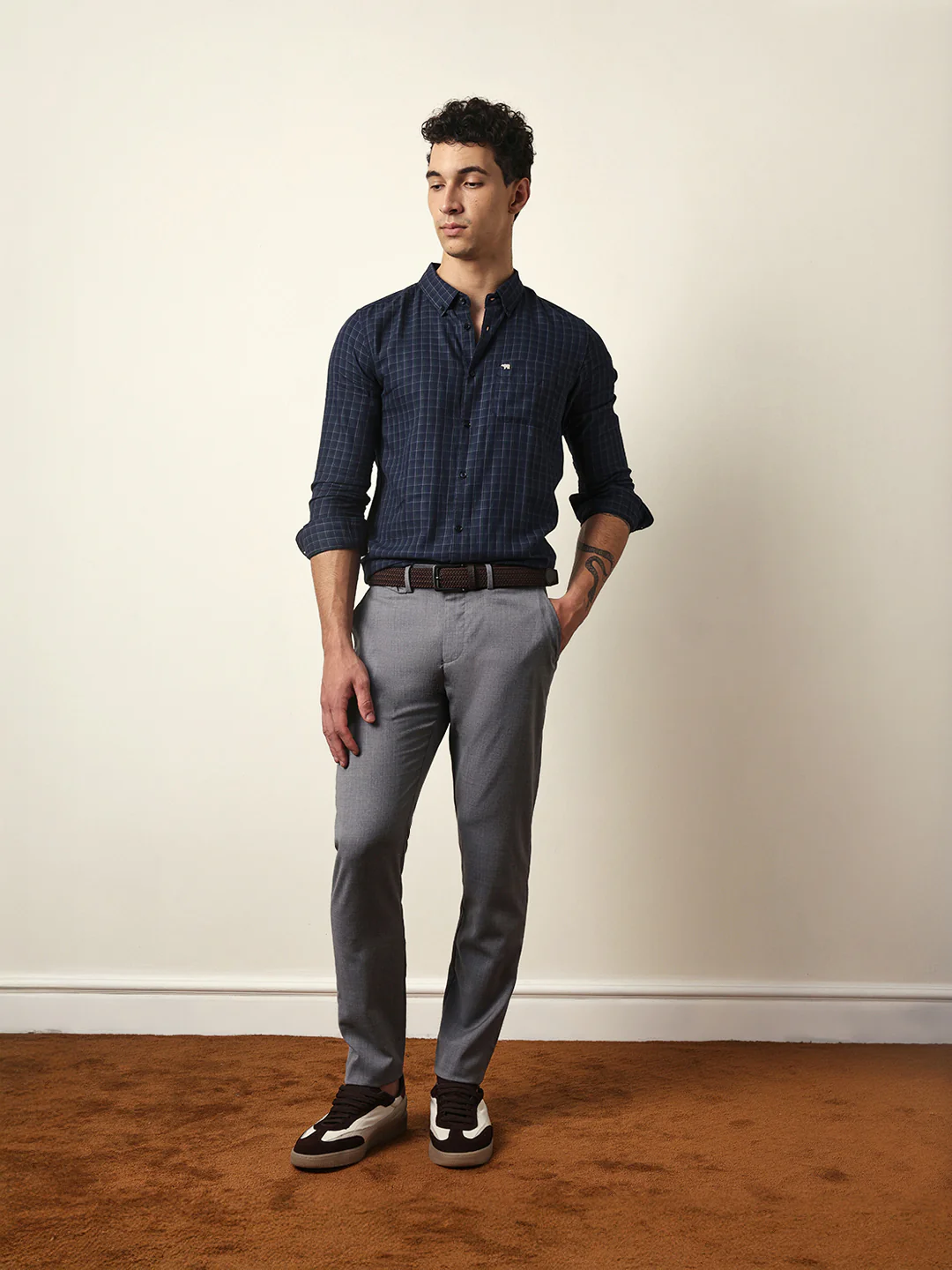 Men Modern Fit Casual Shirt - Image 8