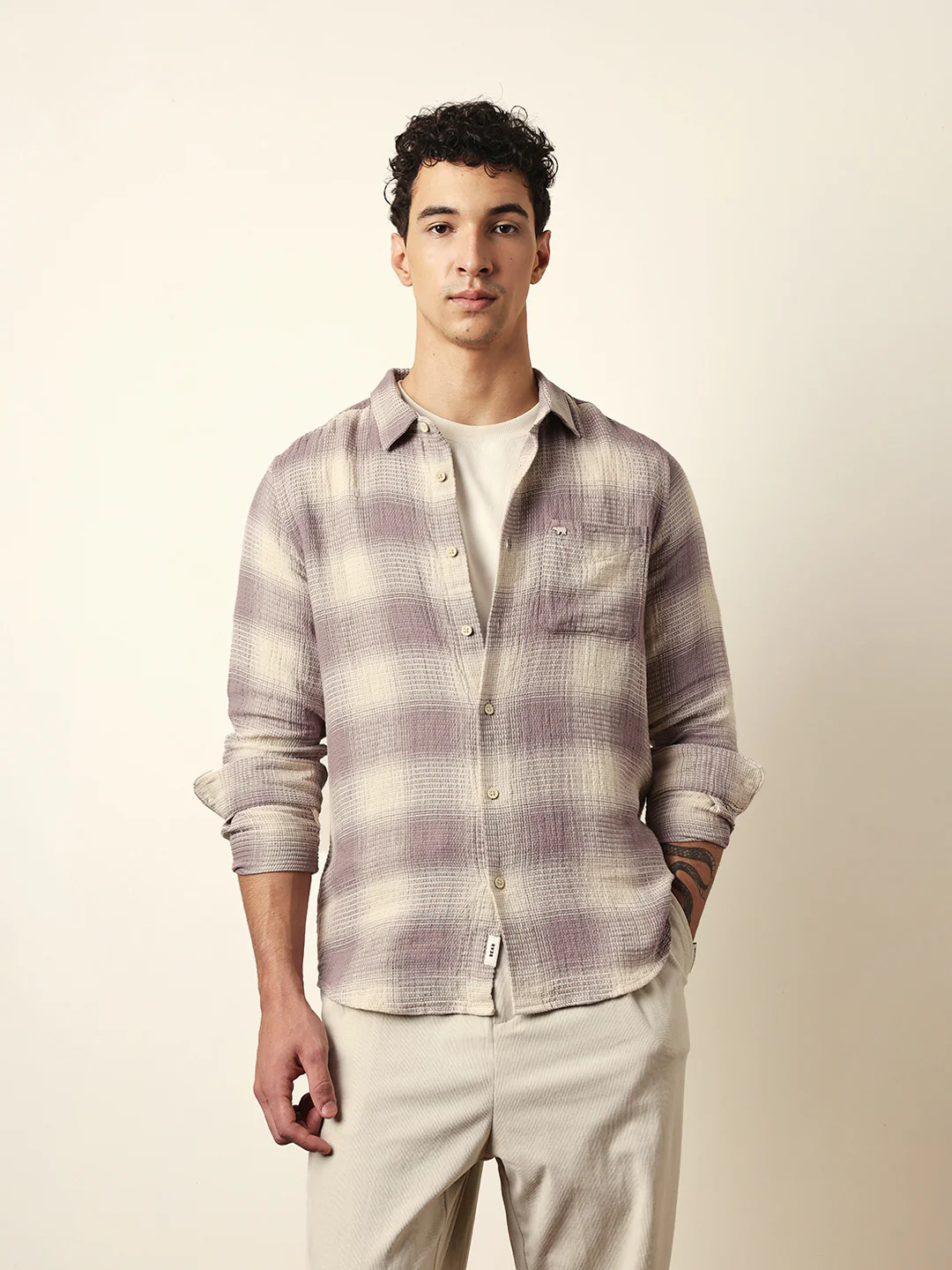 Men Modern Fit Casual Shirt - Image 4