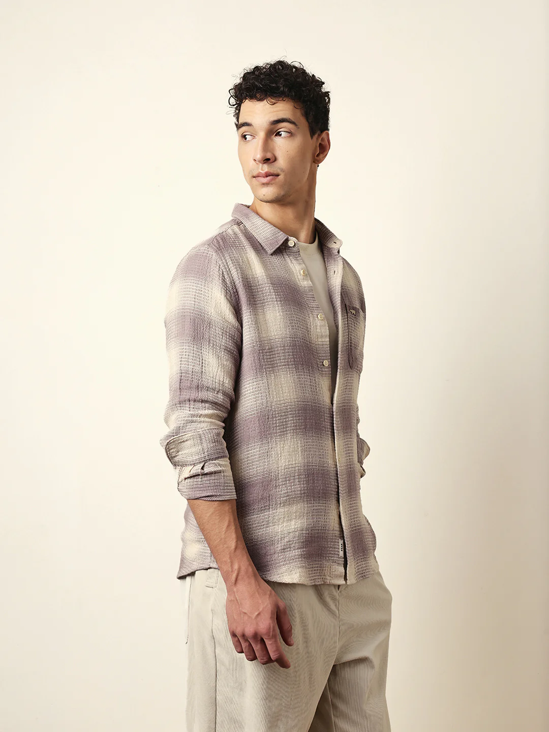 Men Modern Fit Casual Shirt - Image 6