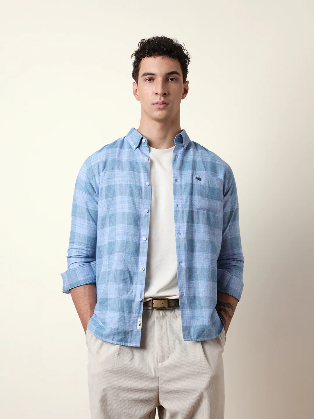 Men Modern Fit Casual Shirt - Image 3