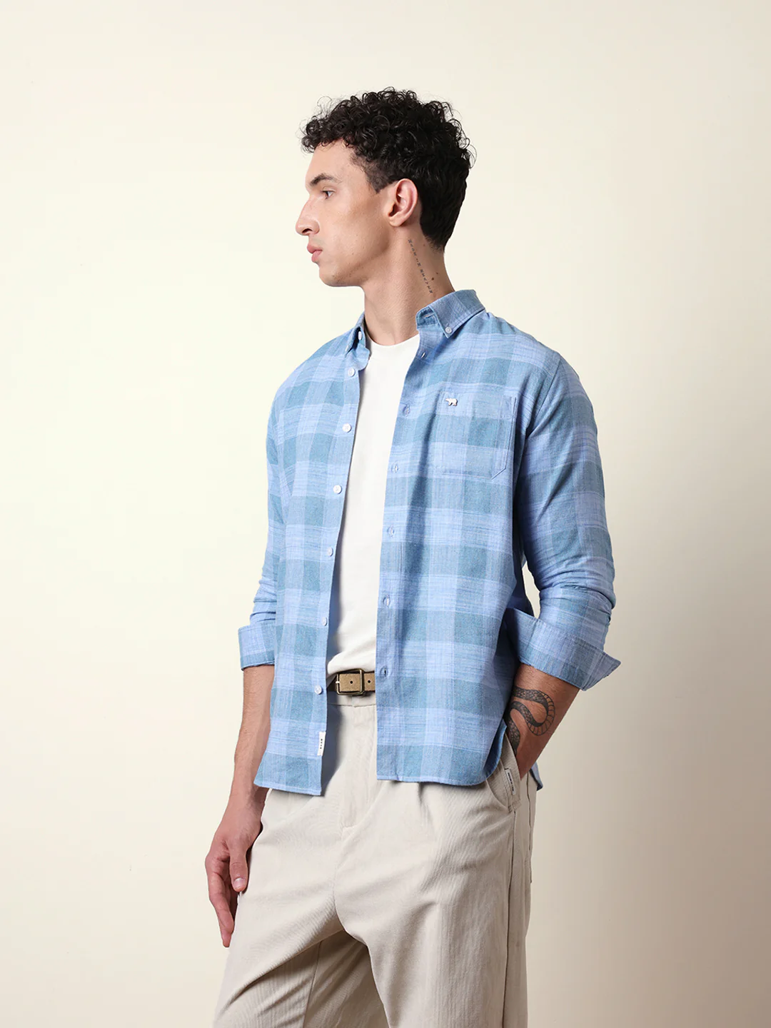 Men Modern Fit Casual Shirt - Image 4