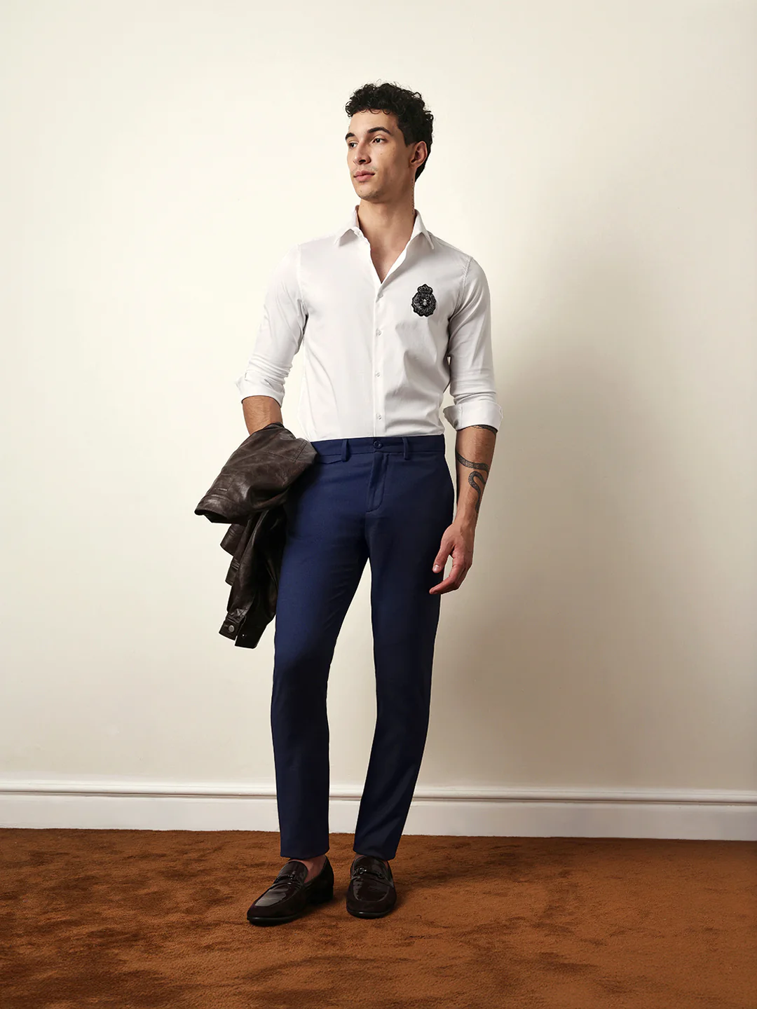 Men Modern Fit Casual Shirt - Image 2