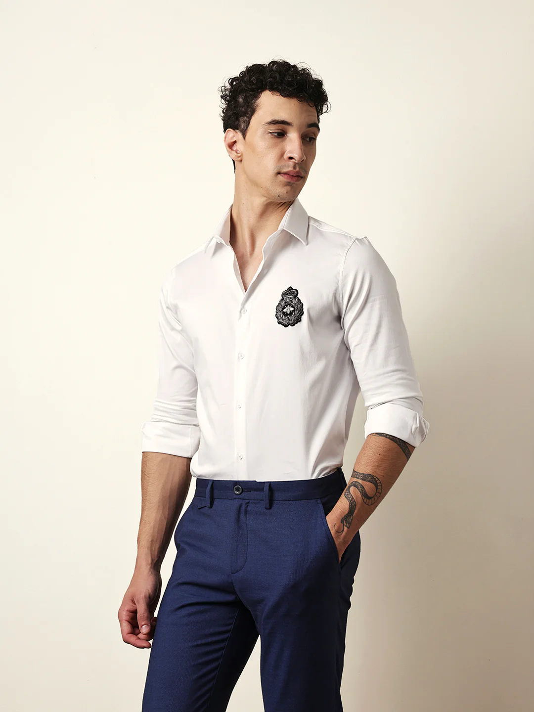 Men Modern Fit Casual Shirt - Image 4