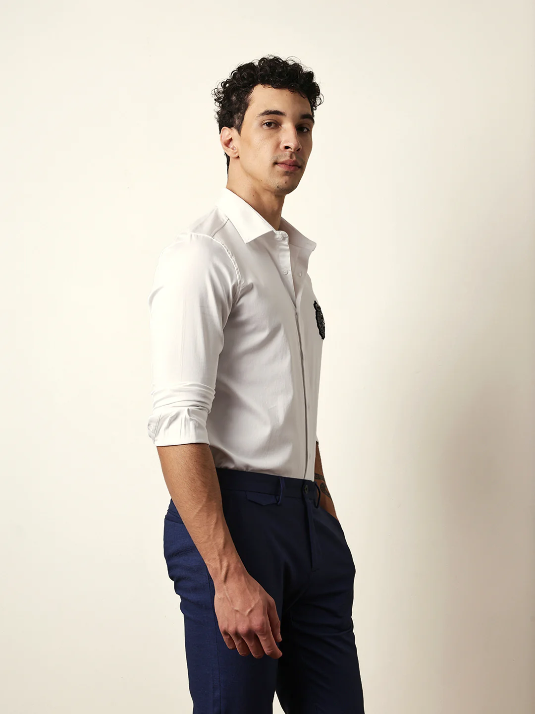 Men Modern Fit Casual Shirt - Image 5