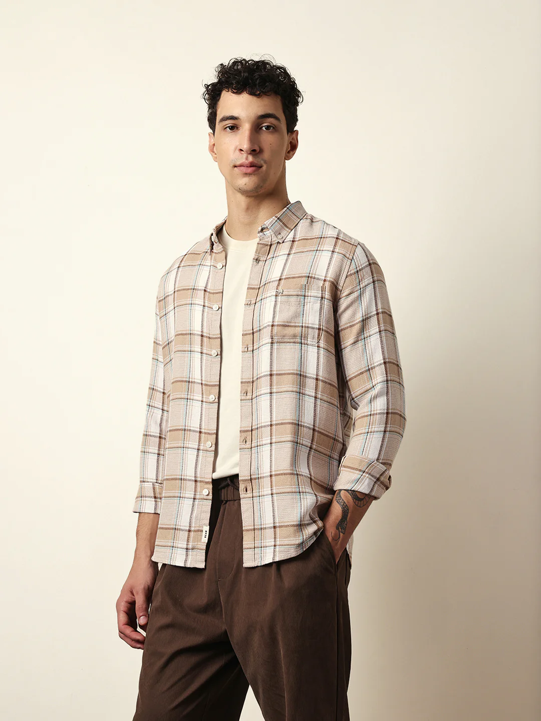 Men Modern Fit Casual Shirt - Image 4