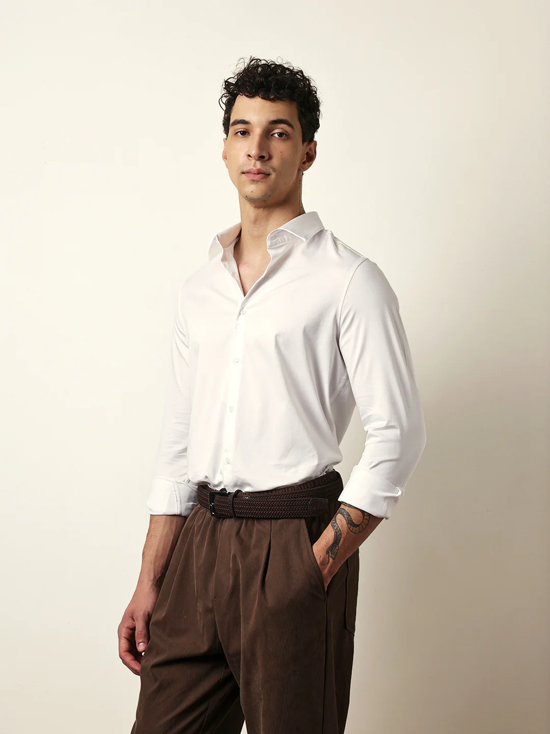 Men Modern Fit Casual Shirt - Image 4