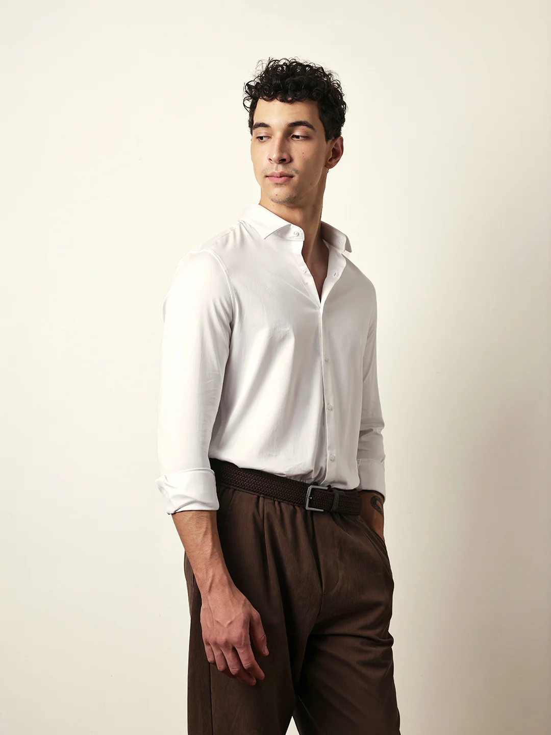 Men Modern Fit Casual Shirt - Image 5