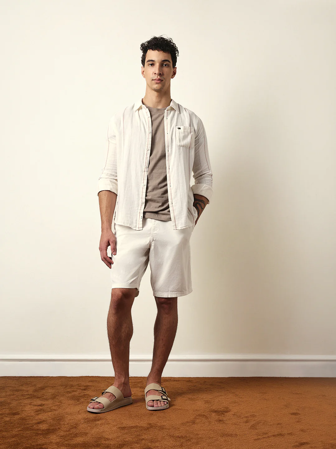Men Modern Fit Casual Shirt - Image 8