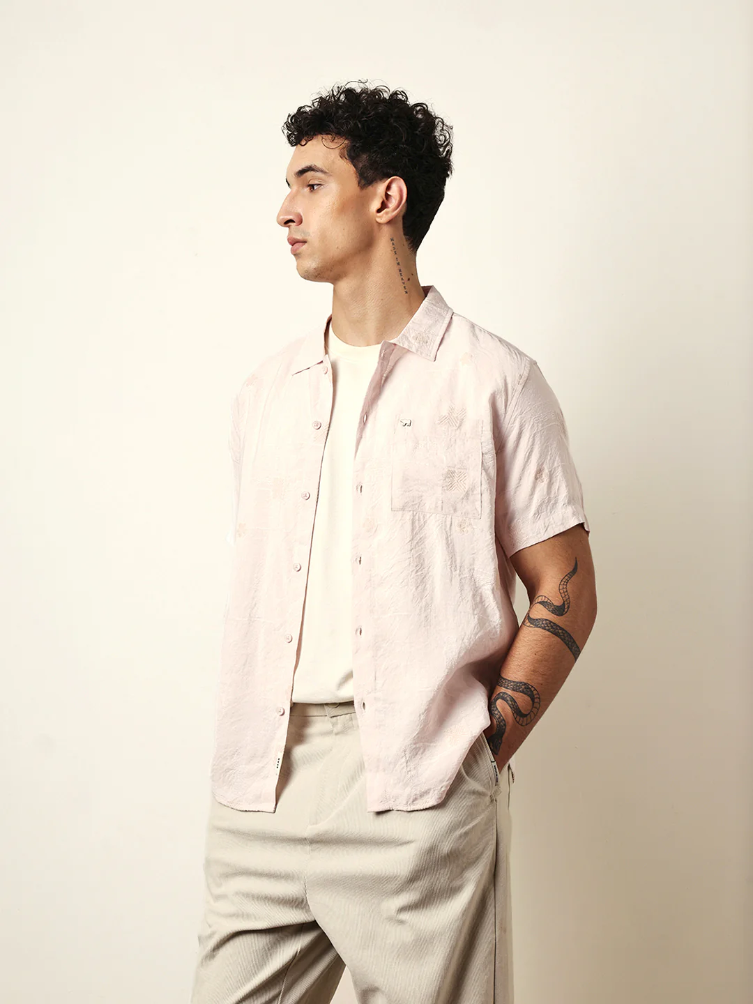 Men Modern Fit Casual Shirt - Image 4