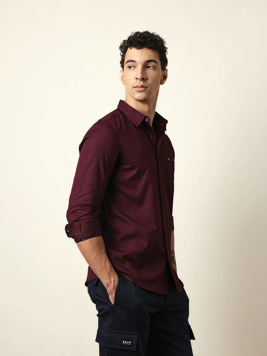Men Modern Fit Casual Shirt - Image 5