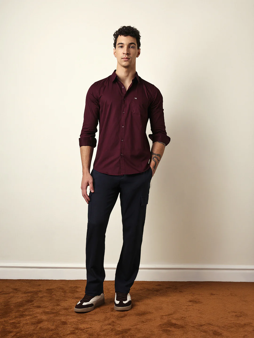 Men Modern Fit Casual Shirt - Image 8