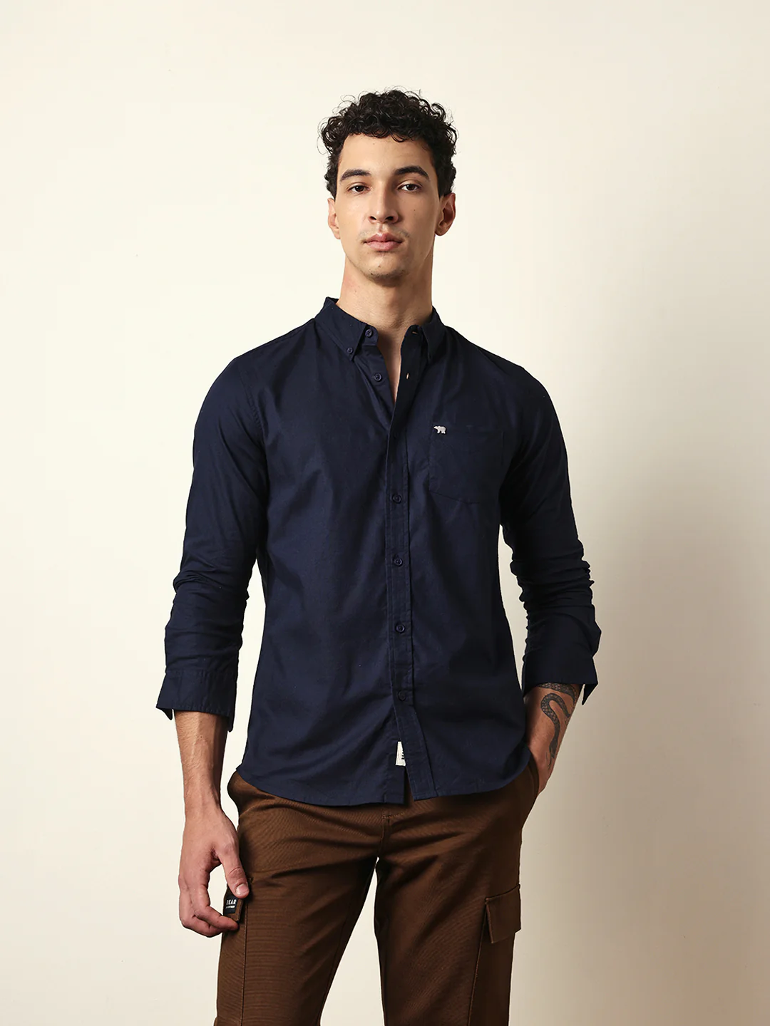 Men Modern Fit Casual Shirt - Image 3
