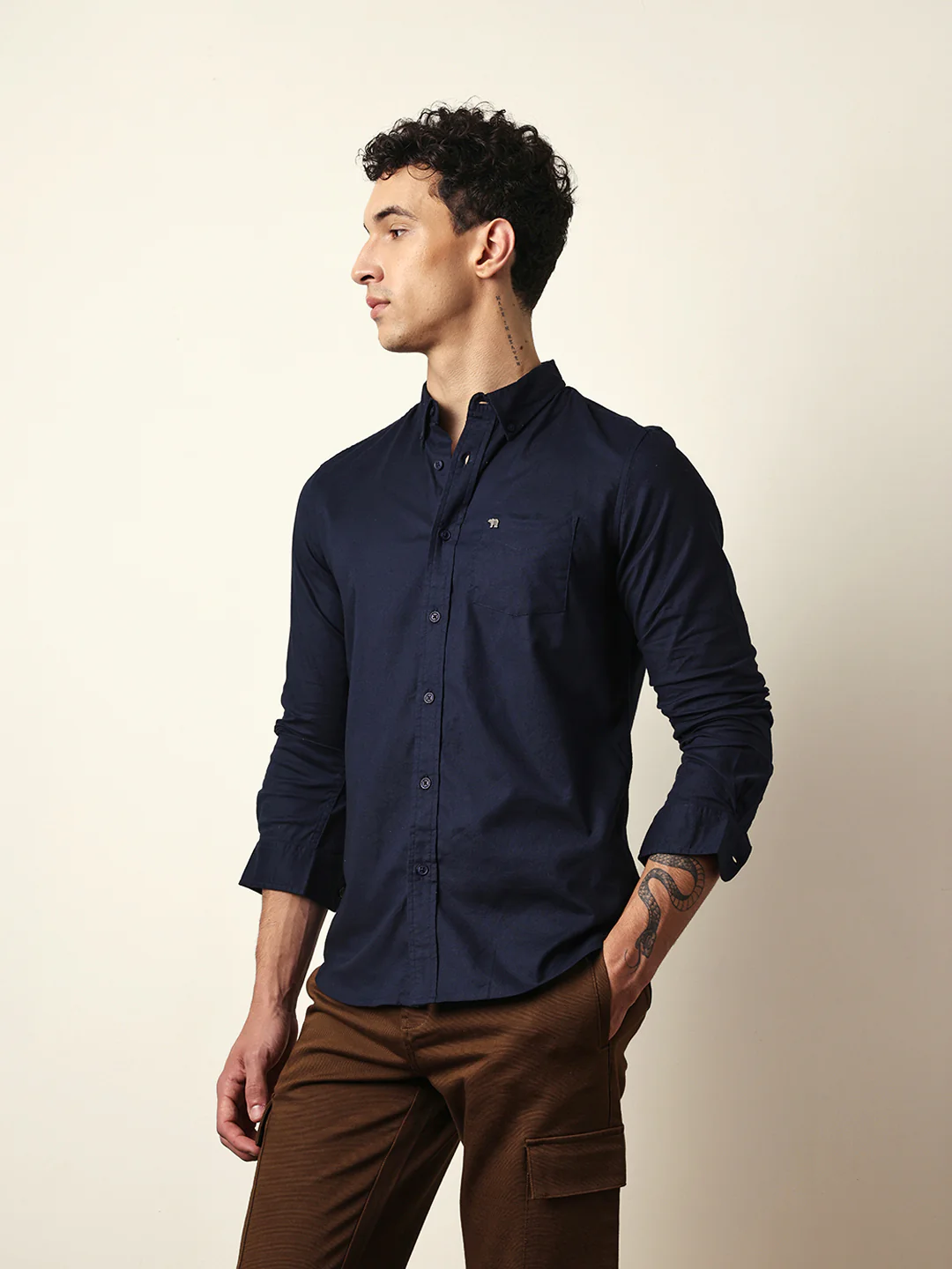 Men Modern Fit Casual Shirt - Image 4