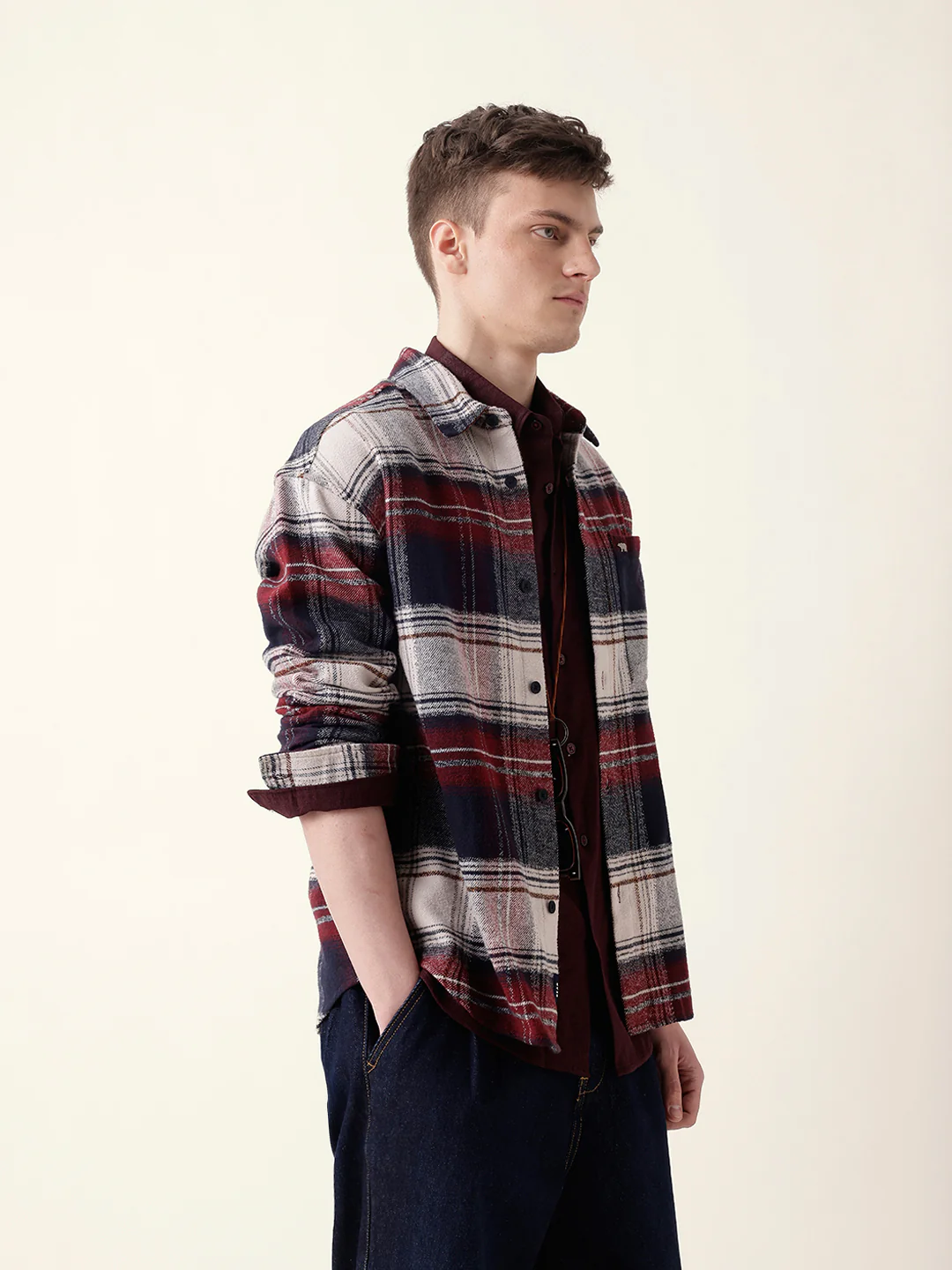 Men Modern Fit Casual Shirt - Image 5