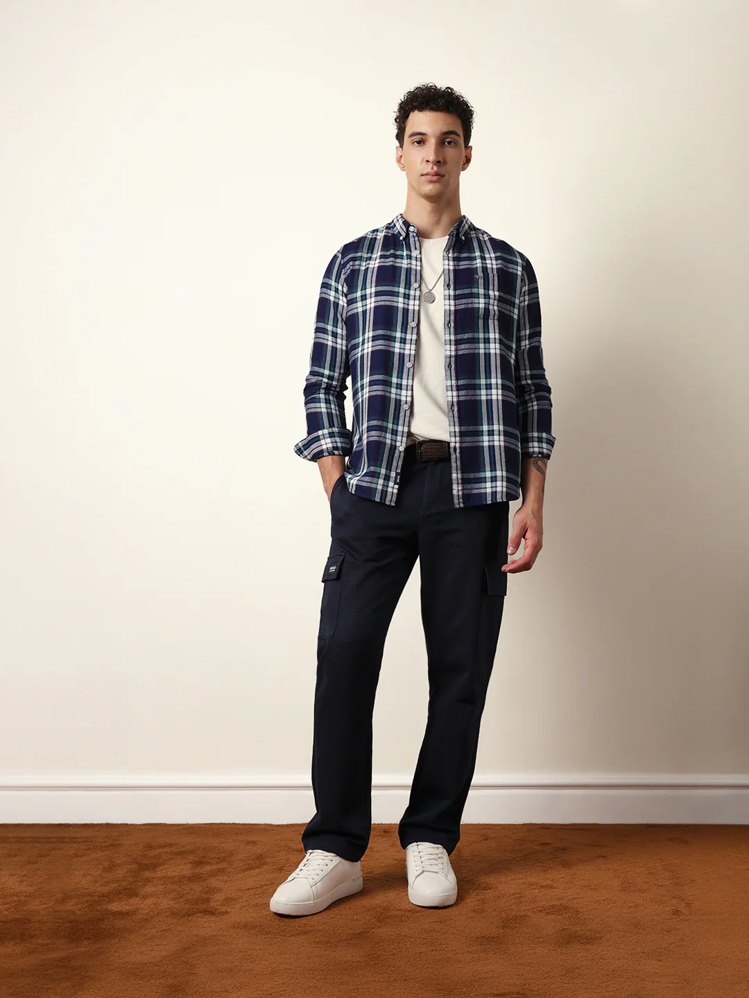 Men Modern Fit Casual Shirt - Image 2