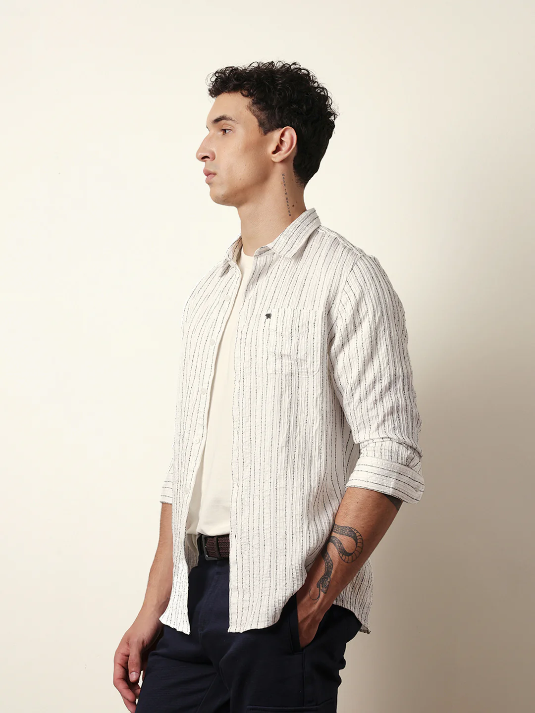 Men Modern Fit Casual Shirt - Image 4