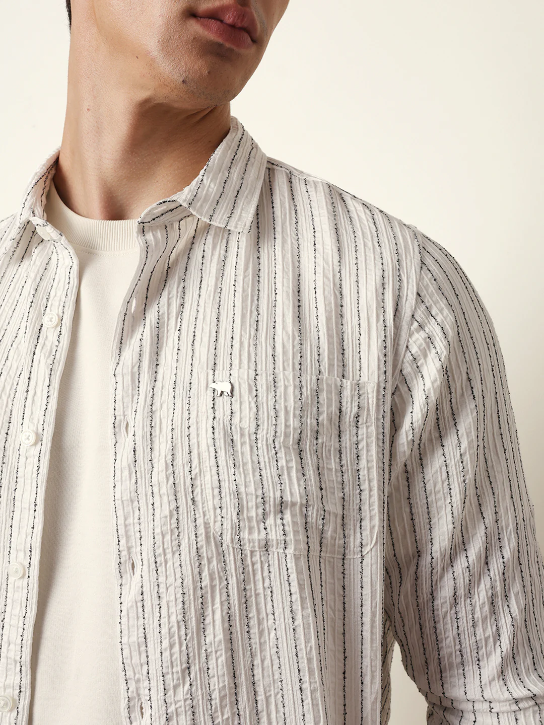 Men Modern Fit Casual Shirt - Image 6