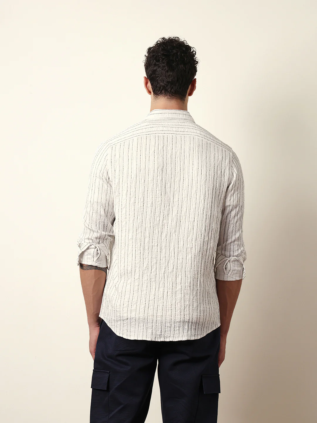 Men Modern Fit Casual Shirt - Image 7