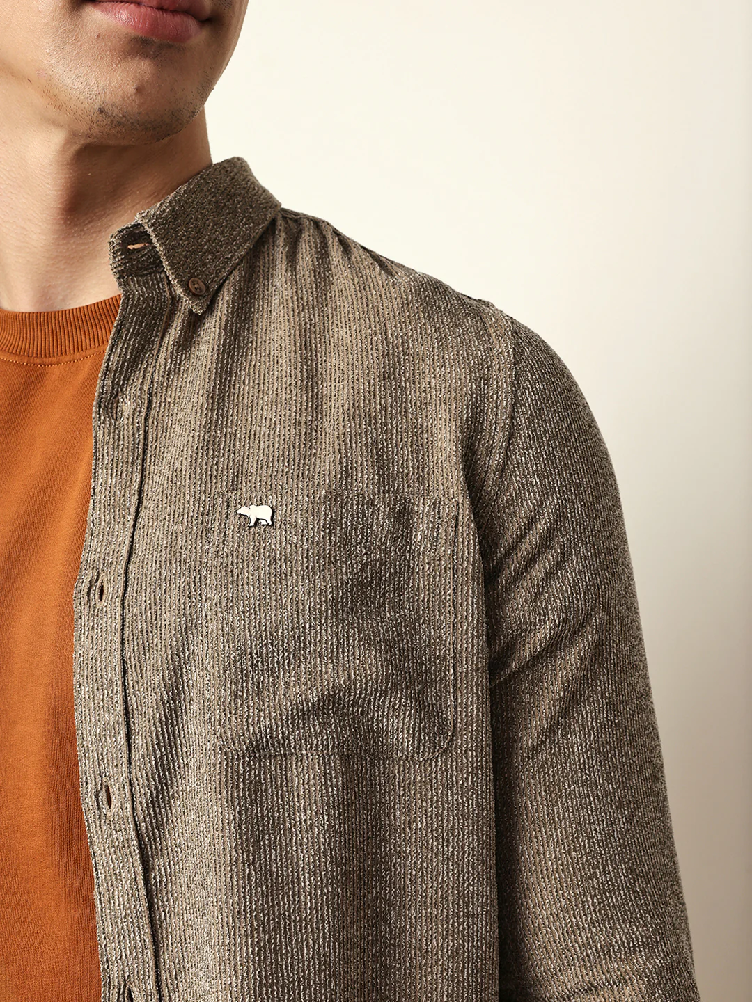 Men Modern Fit Casual Shirt - Image 7