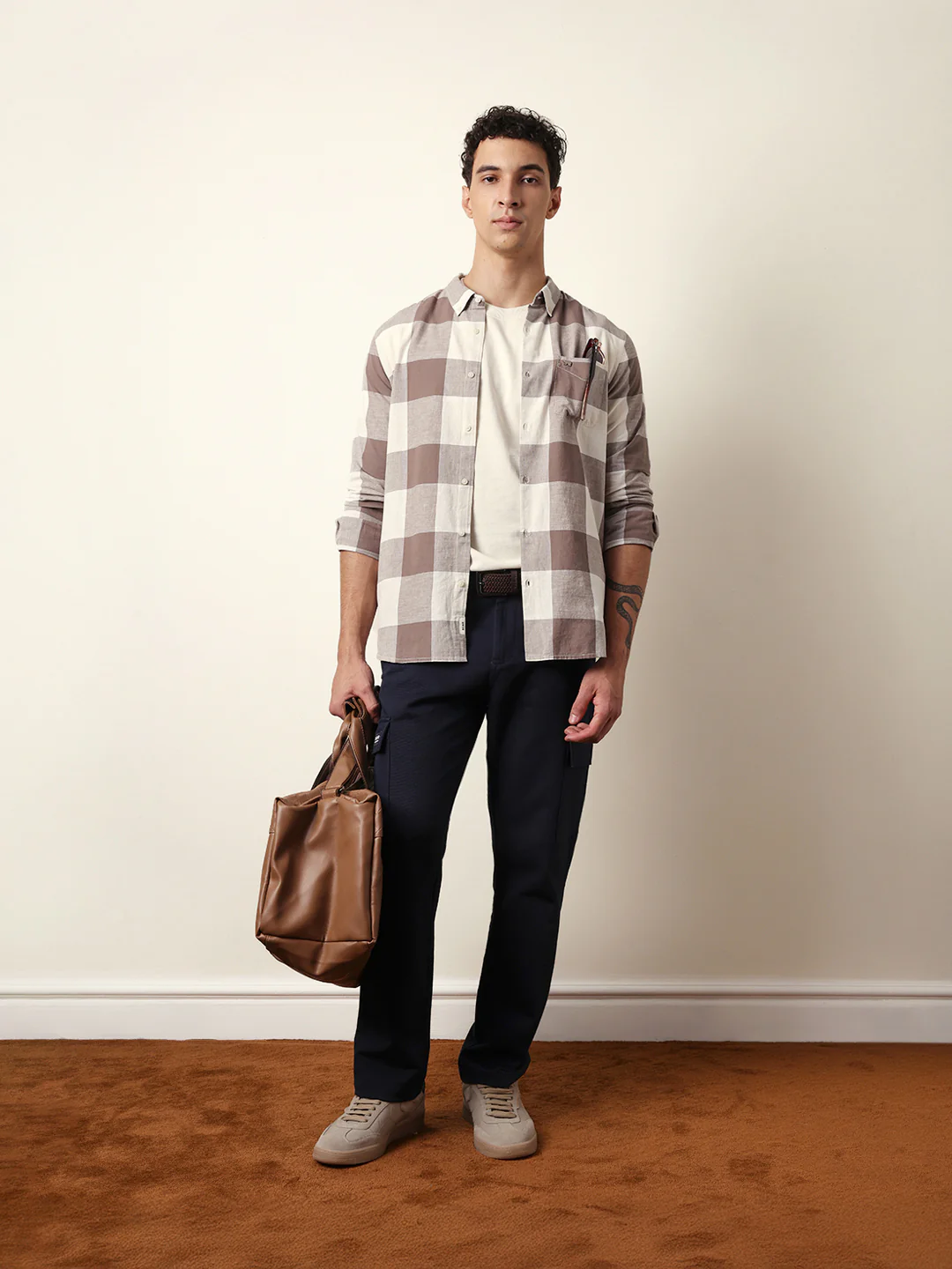 Men Modern Fit Casual Shirt - Image 2