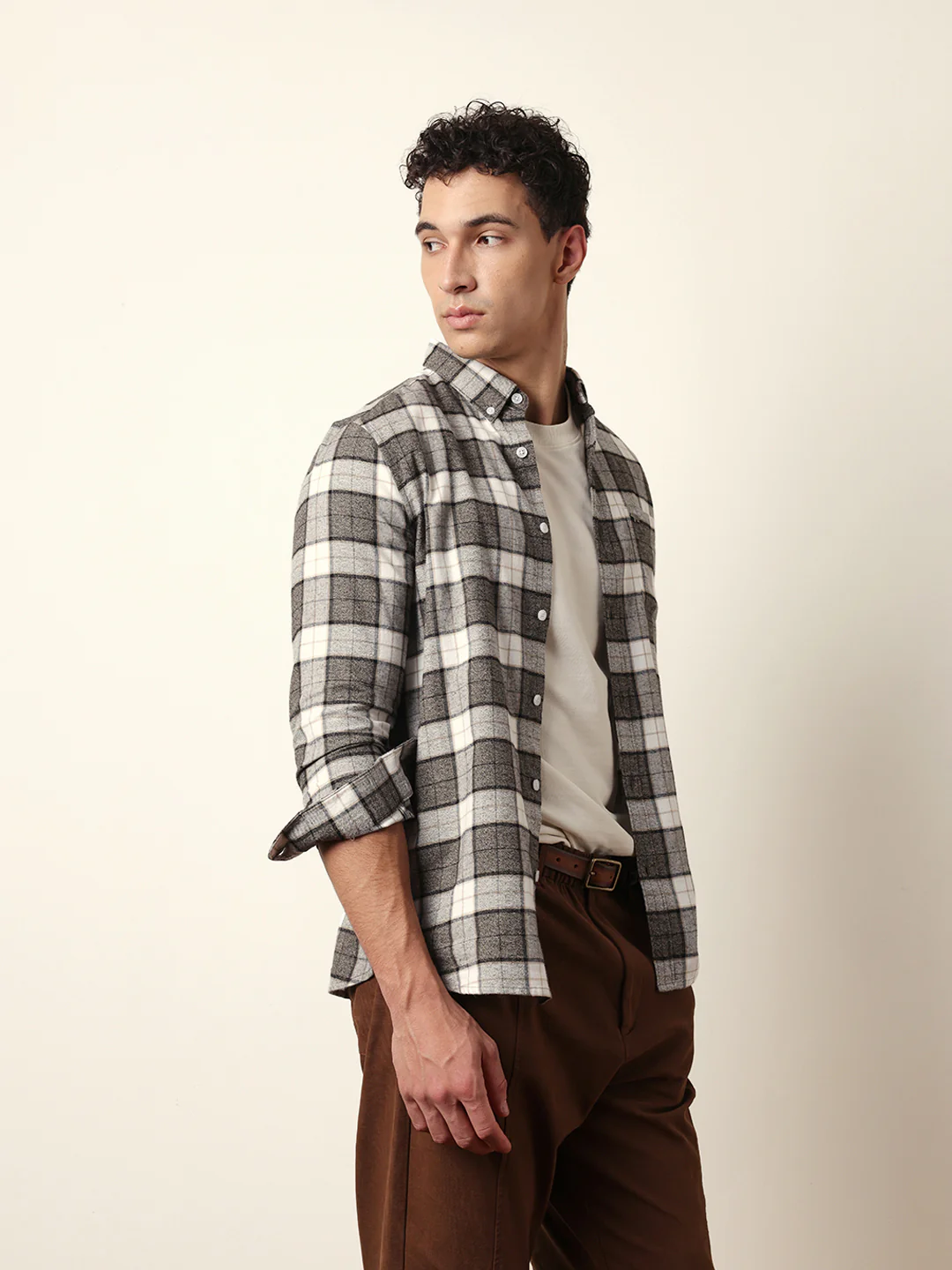 Men Modern Fit Casual Shirt - Image 5