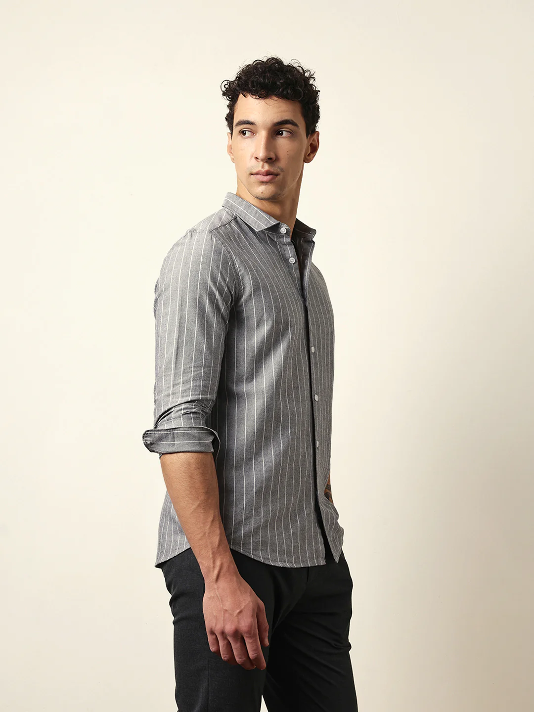 Men Modern Fit Casual Shirt - Image 5