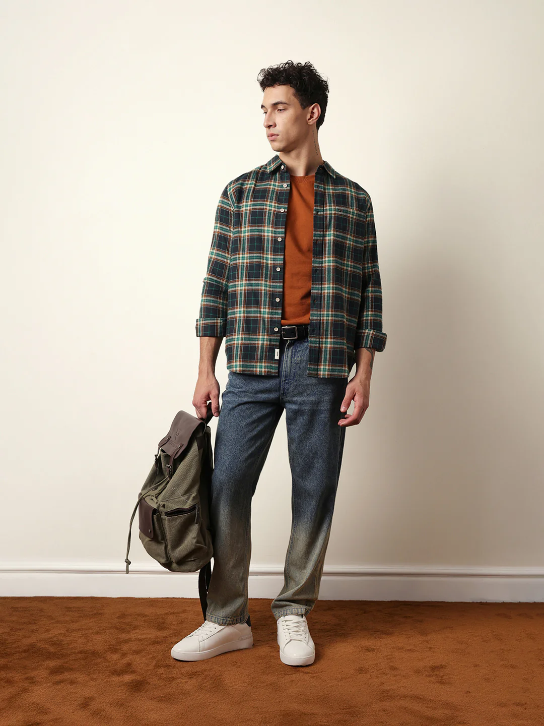 Men Modern Fit Casual Shirt - Image 2