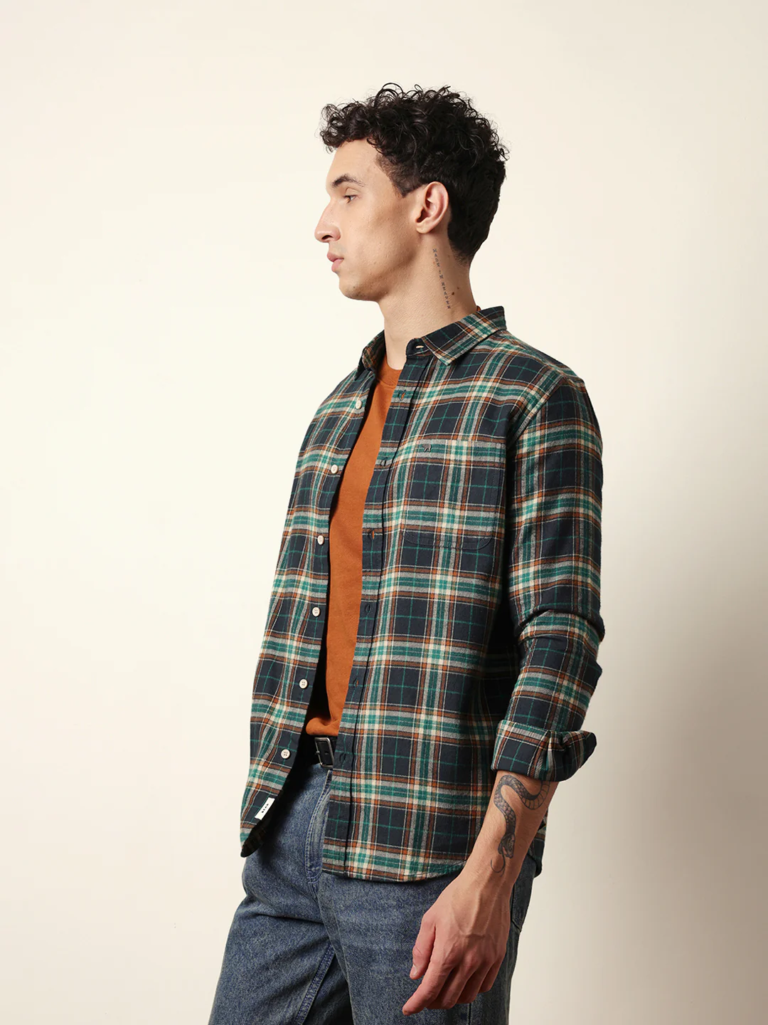 Men Modern Fit Casual Shirt - Image 4